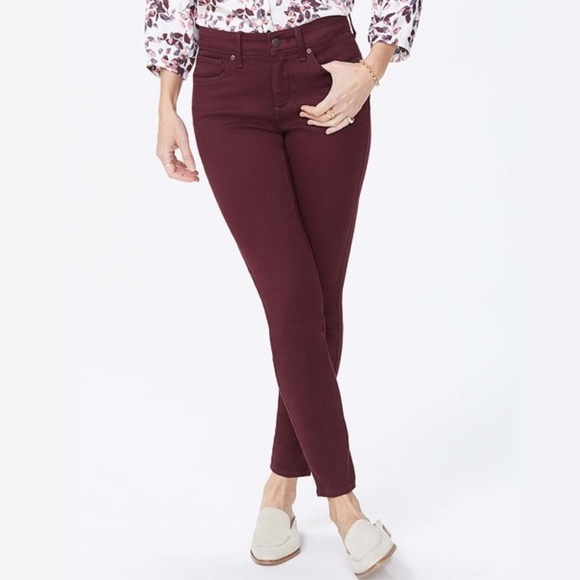NYDJ Denim - [NYDJ]  Skinny Legging Jeans Deep Currant NEW